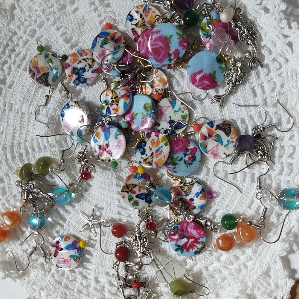 Custom hook earrings